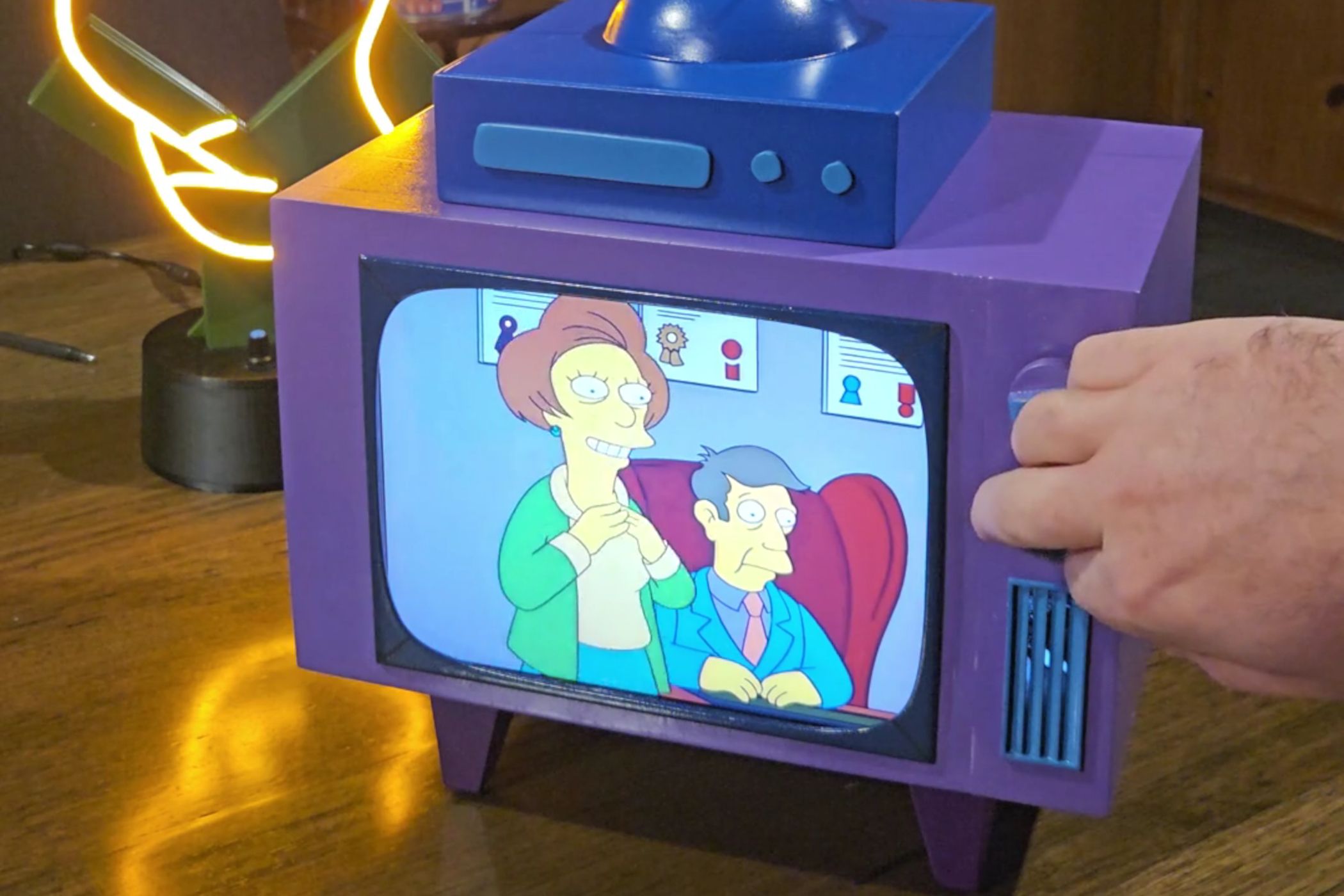 Tiny TV Delivers Simpsons Mayhem