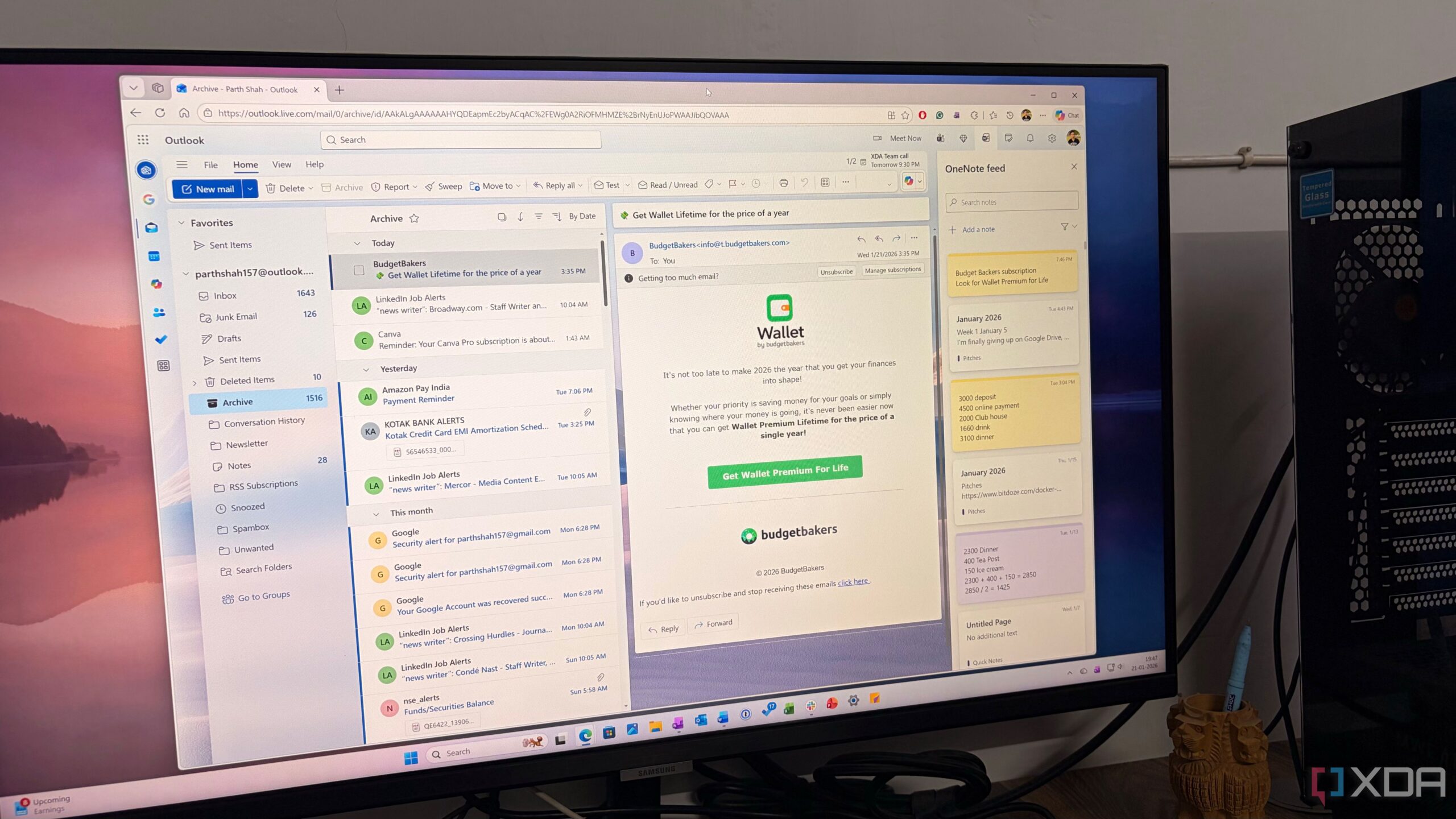 Outlook Nightmare Hits NASA Mission