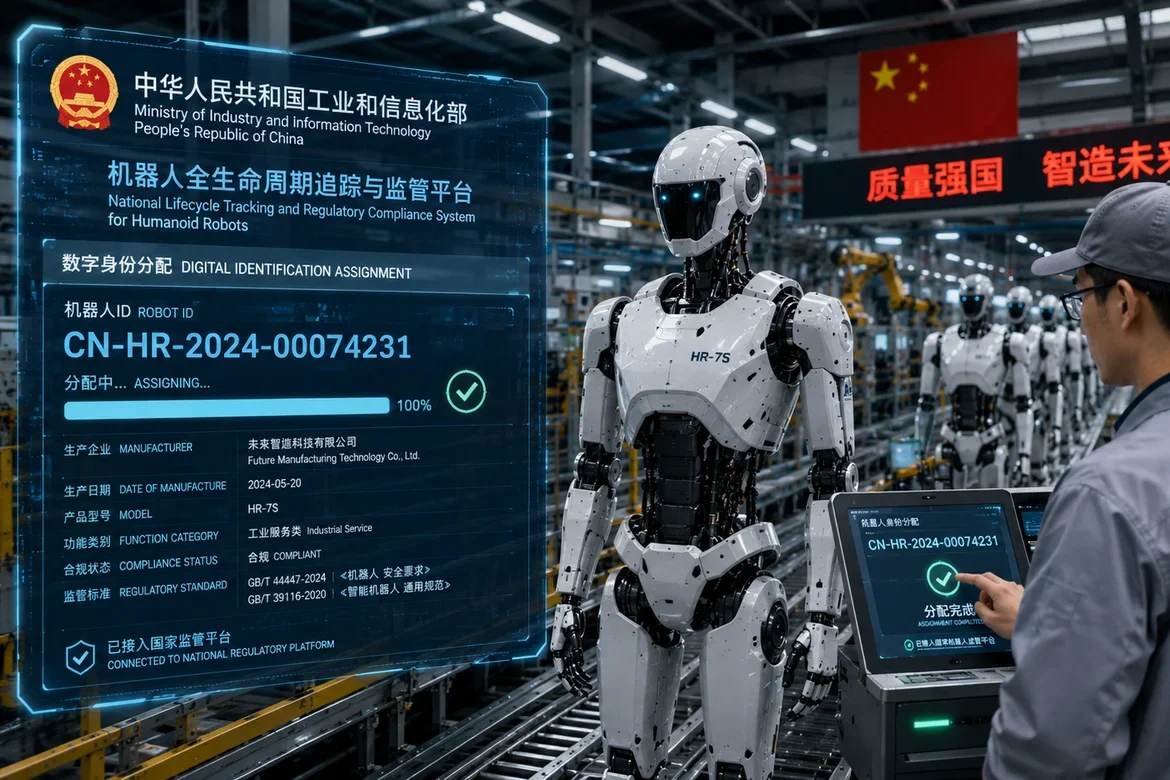 China Wajibkan “KTP” untuk Robot Humanoid: Regulasi Baru yang Mengubah Masa Depan AI