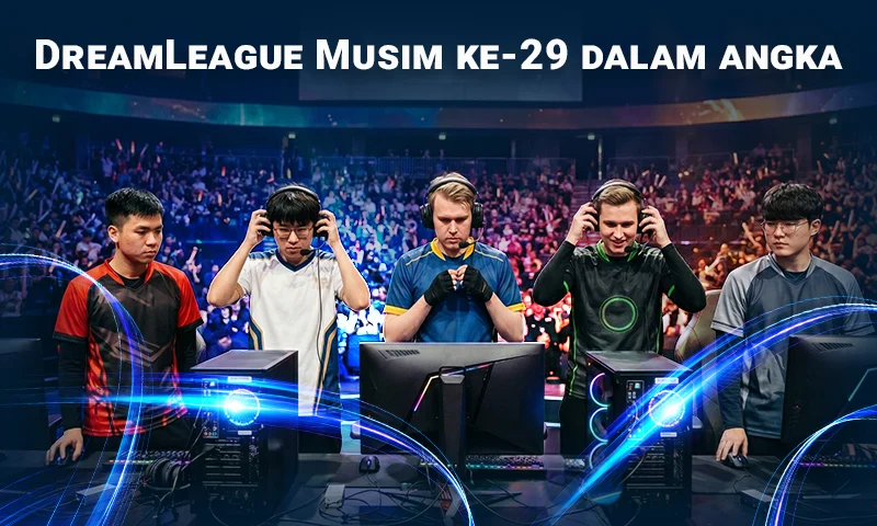 DreamLeague S29 dalam Angka: Fakta Menarik Turnamen Esports Dunia yang Mengguncang Dunia Dota 2
